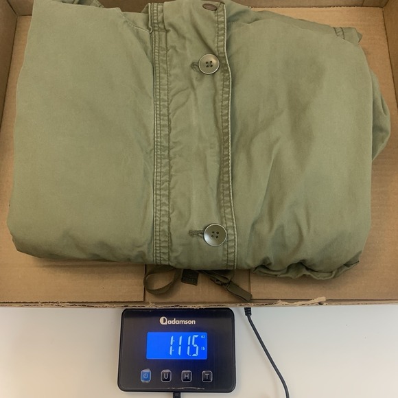 Gap Women's XXL Olive Green Utility Military Full Zip Front  Drawstring Jacket - Picture 8 of 8